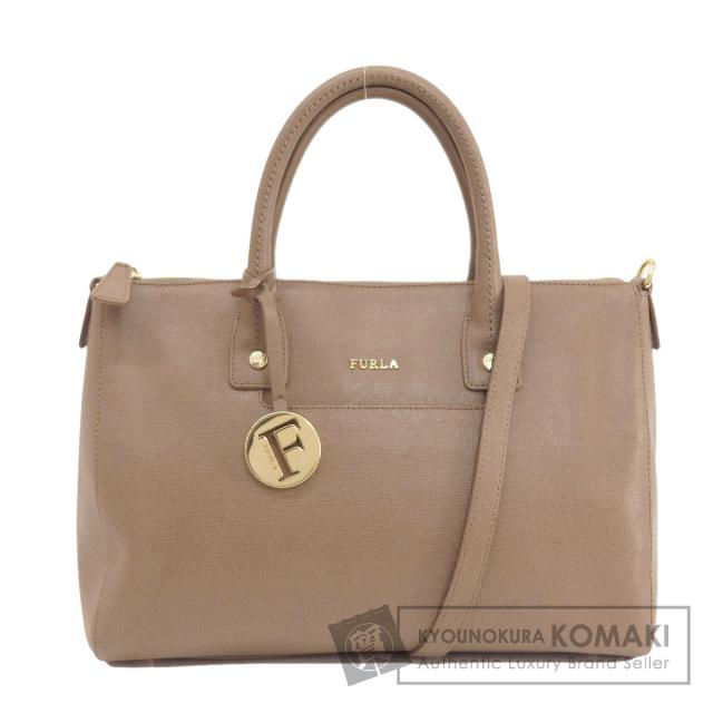 フルラ Furla 2WAY ハンドバッグ レザー レディース 中古