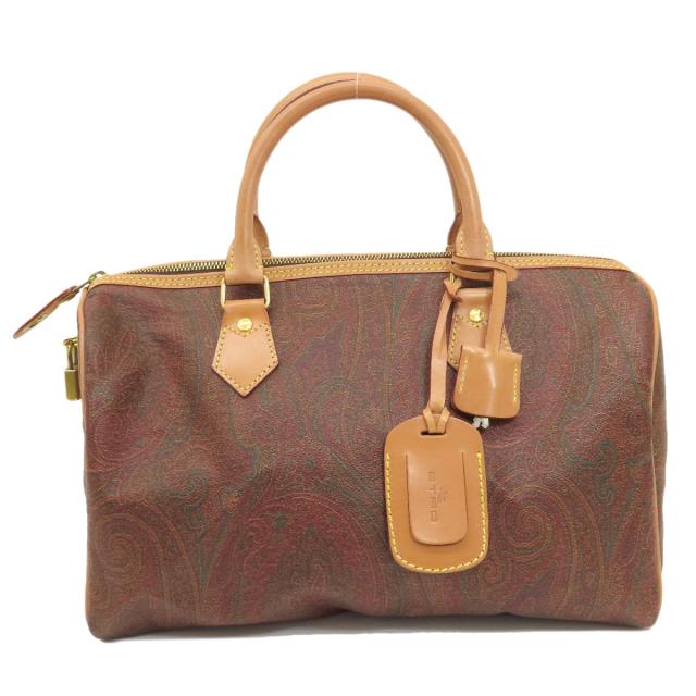 ETRO ペイズリー柄 ボストンバッグ エトロ レザーバッグ エトロ ペイズリー柄 ボストンバッグ エトロ ETRO ペイズリー柄