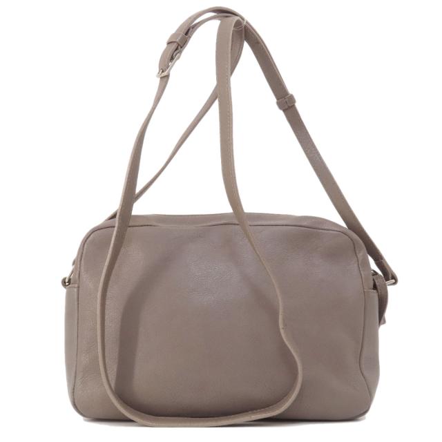 サンローラン SAINT LAURENT ロゴ ショルダーバッグ レザー レディース  