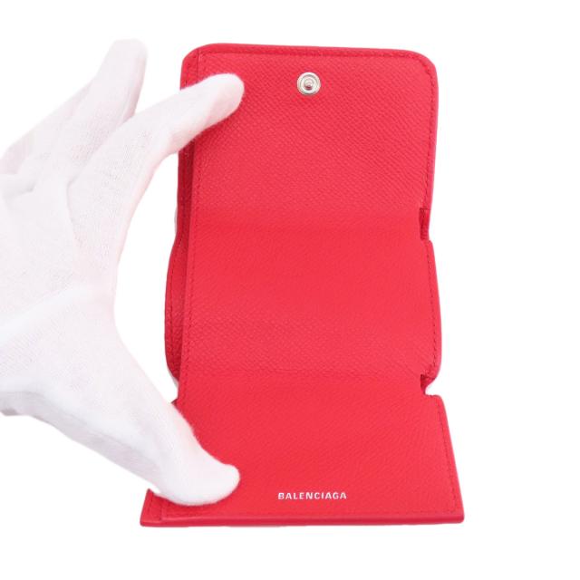 バレンシアガ BALENCIAGA 601387 BBロゴ コンパクトサイフ 二 バレンシアガ BALENCIAGA 601387 BBロゴ コンパクトサイフ 二