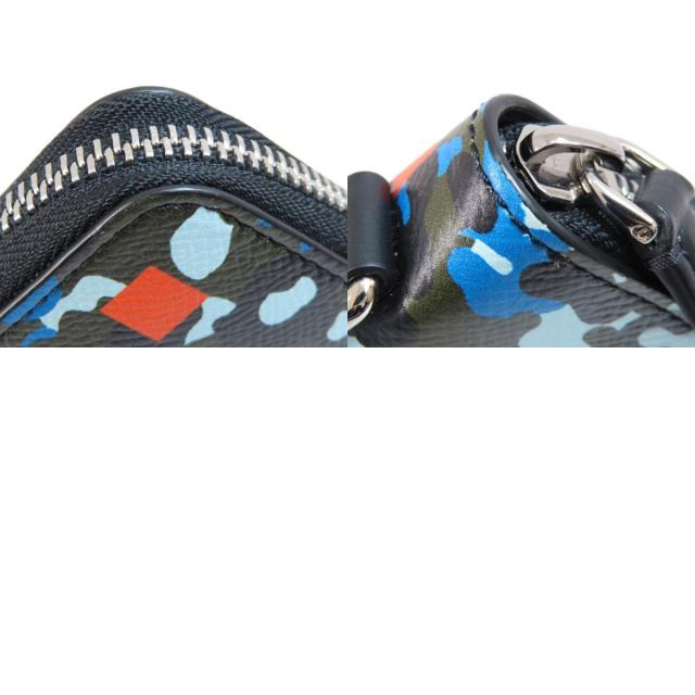 バーバリー BURBERRY カモフラージュ柄 長財布（小銭入れあり） PVC レディース 中古_9