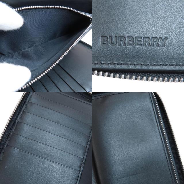バーバリー BURBERRY カモフラージュ柄 長財布（小銭入れあり） PVC レディース 中古_6
