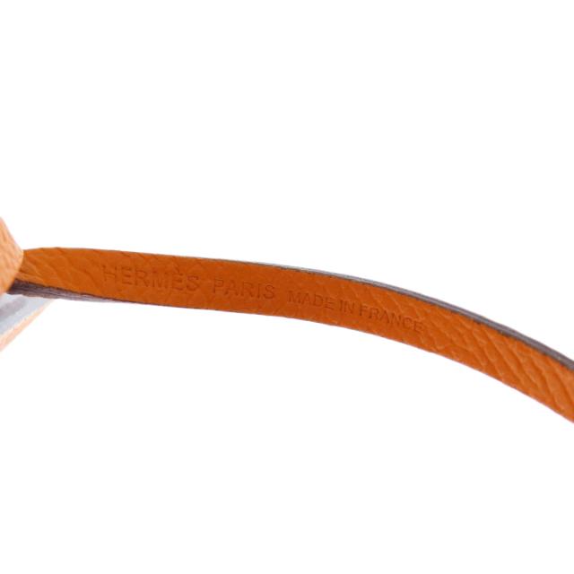 エルメス HERMES バッグチャーム レトルオカレ キーホルダー カーフ