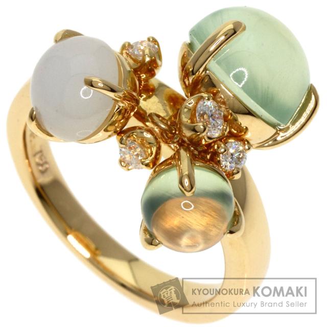 セリーヌ CELINE  プレーナイト ムーンストーン ダイヤモンド  リング・指輪 中古の通販は 99,704円