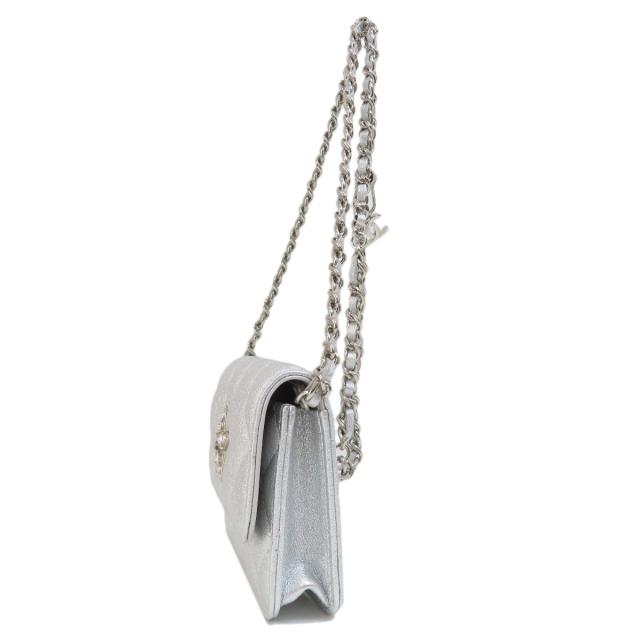 シャネル CHANEL ミニチェーンショルダー スターモチーフ マトラッセ