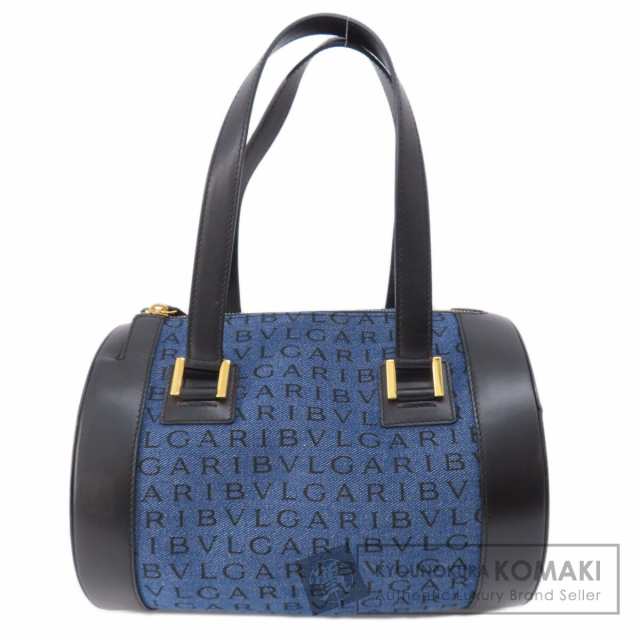 ブルガリ BVLGARI  ロゴマニア ビーゼロワン  ハンドバッグ デニム レディース  中古の通販は