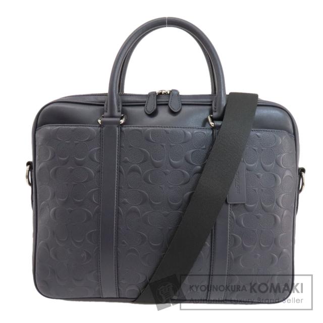 コーチ COACH シグネチャー 2WAY ビジネスバッグ レザー