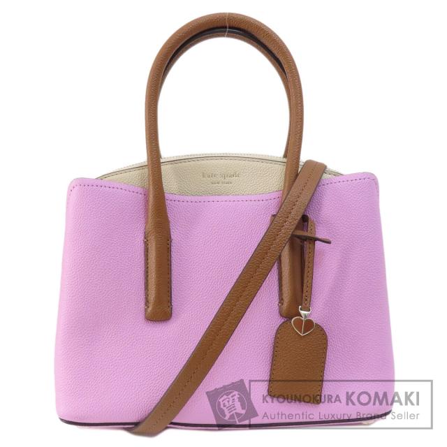 ケイトスペード kate spade ロゴ 2WAY ハンドバッグ レザー レディース 中古