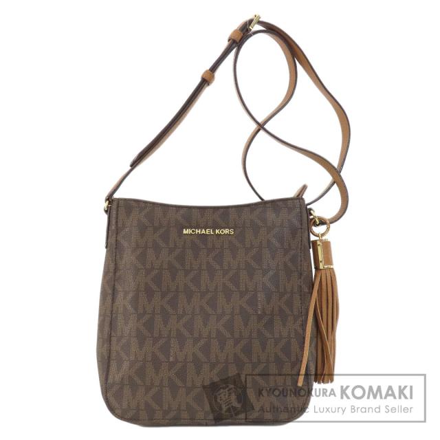 マイケルコース Michael Kors  MKシグネチャー  ショルダーバッグ レザー レディース  中古