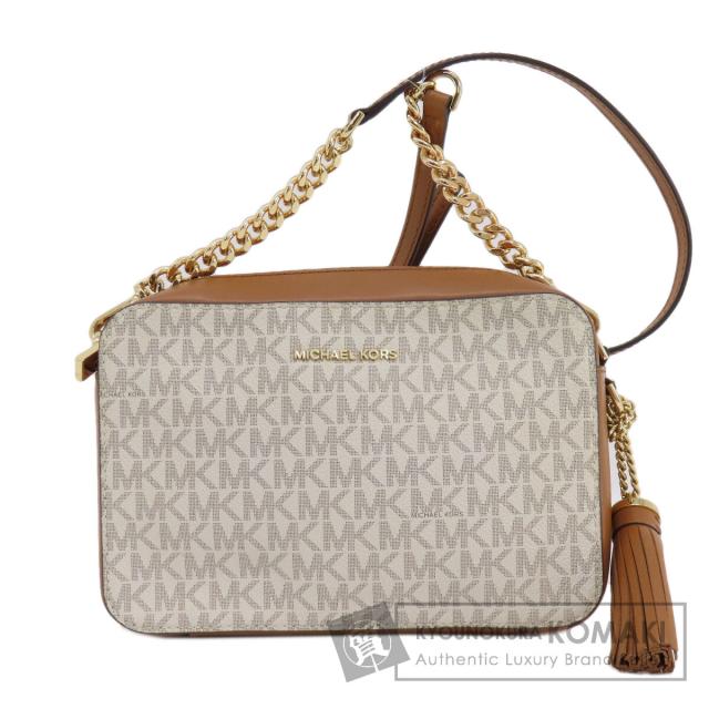 マイケルコース Michael Kors  MKシグネチャー  ショルダーバッグ PVC レディース  中古