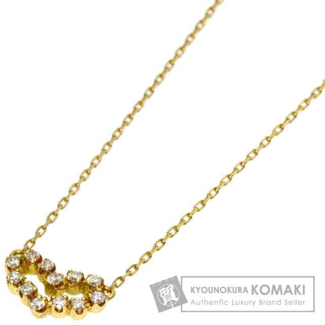 AHKAH アーカー K18YGネックレス　ダイヤモンド　キス AHKAH アーカー 貴金属・宝石 ダイヤモンドキスネックレス YG