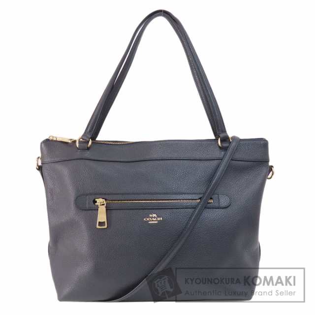 コーチ COACH F54687 2WAY トートバッグ レザー レディース 中古