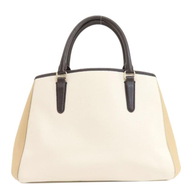 COACH ハンドバッグ レザー ホワイト ブラウン 楽天市場】コーチ F38441 2WAY ハンドバッグ レザー レディース