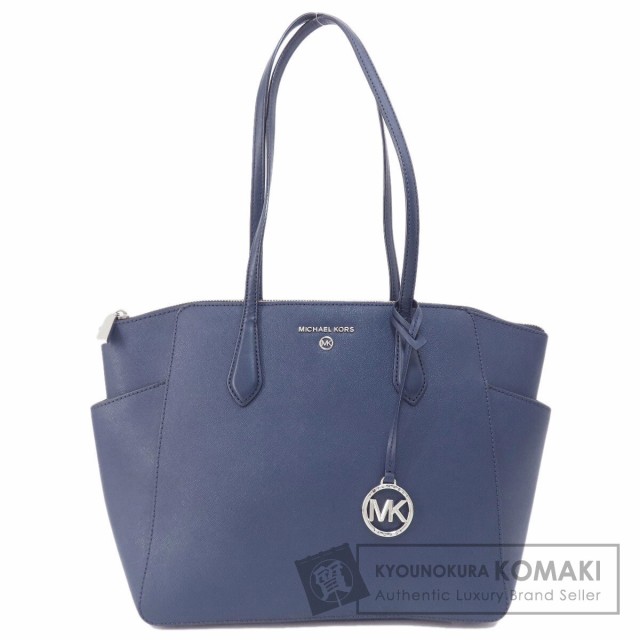 マイケルコース Michael Kors ロゴ トートバッグ レザー レディース 中古