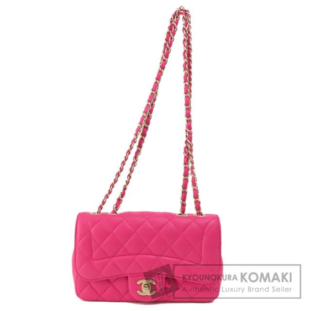 シャネル CHANEL  チェーンショルダー マトラッセ ゴールド金具  ショルダーバッグ 中古