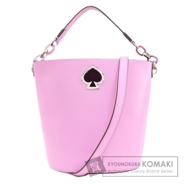 ケイトスペード kate spade  ロゴ 2WAY ワンショルダー  ハンドバッグ レザー レディース  中古