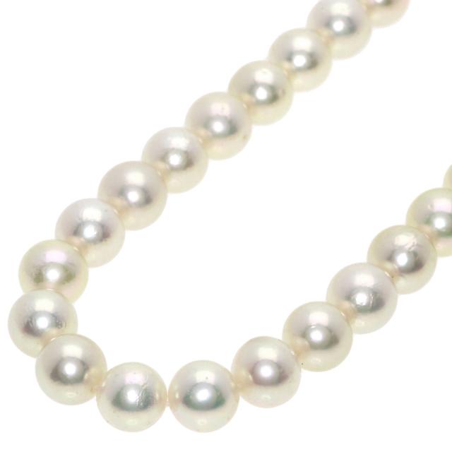 タサキ TASAKI アコヤパール 真珠 チョーカー ネックレス シルバー レディース 中古_1