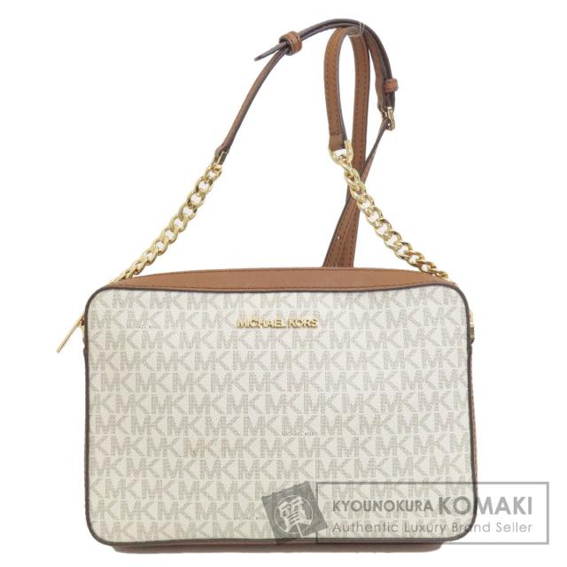 マイケルコース Michael Kors  MKシグネチャー  ショルダーバッグ PVC レディース  中古