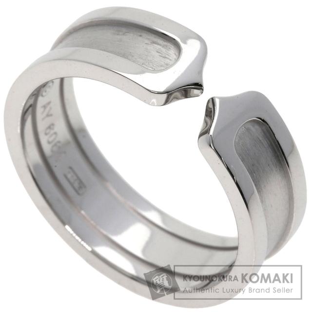 カルティエ CARTIER C2リング #57 リング・指輪 K18ホワイトゴールド 