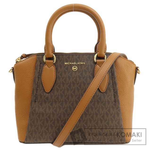 マイケルコース Michael Kors  MKシグネチャー 2WAY  ハンドバッグ PVC レディース  中古の通販は 22,800円