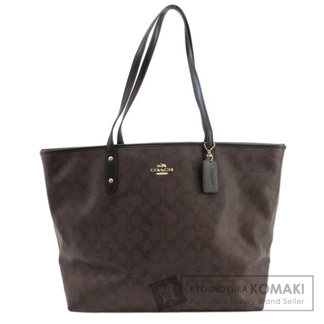 コーチ シグネチャー ハンドバッグ レディース 【中古】（コーチ COACH  