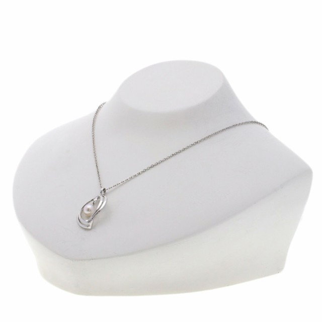 ミキモト MIKIMOTO  アコヤパール 真珠  ネックレス シルバー レディース  中古の通販は