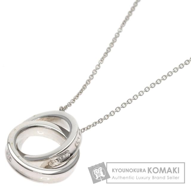 Tiffany シルバーインターロッキングネックレス