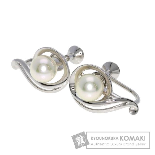 ミキモト MIKIMOTO  アコヤパール 真珠   イヤリング シルバー レディース  中古の通販は 14,781円