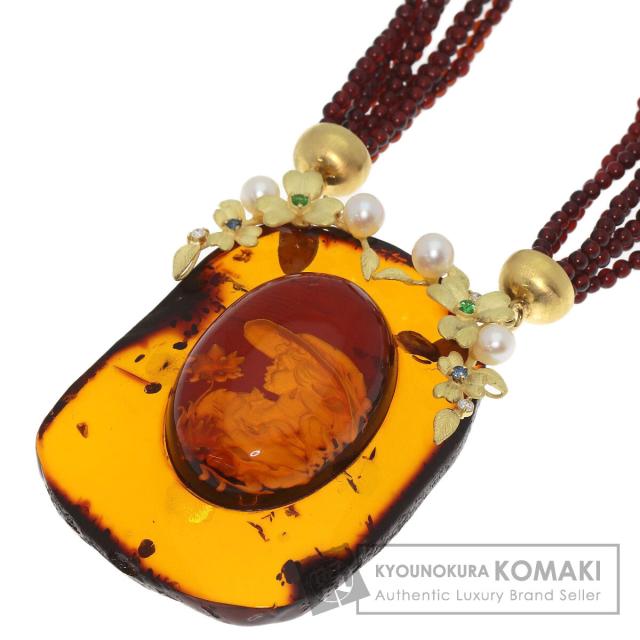 セレクトジュエリー SELECT JEWELRY  コハク 琥珀 パール 真珠 ダイヤモンド  カラーストーン 中古の通販は 110,470円