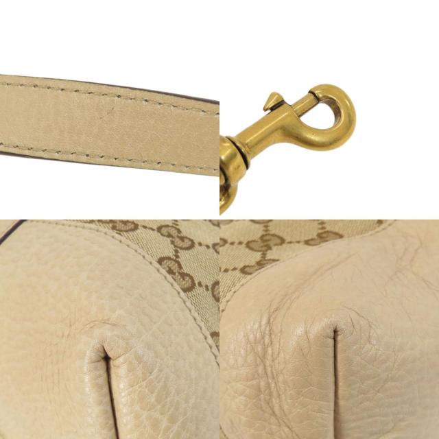 グッチ GUCCI 353122 ミスGG トートバッグ キャンバス レディース 中古