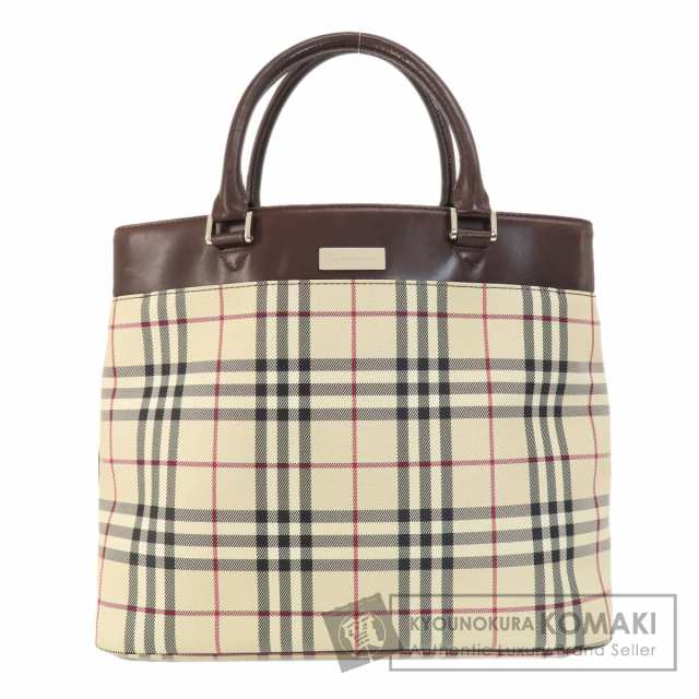 BURBERRY (バーバリー) ノヴァチェックミニトートバッグ トート