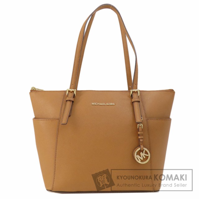 マイケルコース Michael Kors ロゴ トートバッグ PVC レディース 中古