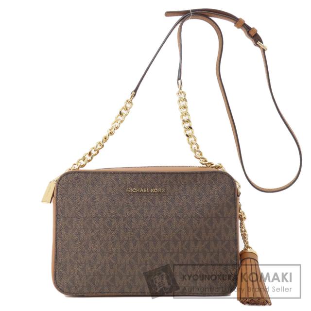 マイケルコース Michael Kors  MKシグネチャー  ショルダーバッグ PVC レディース  中古