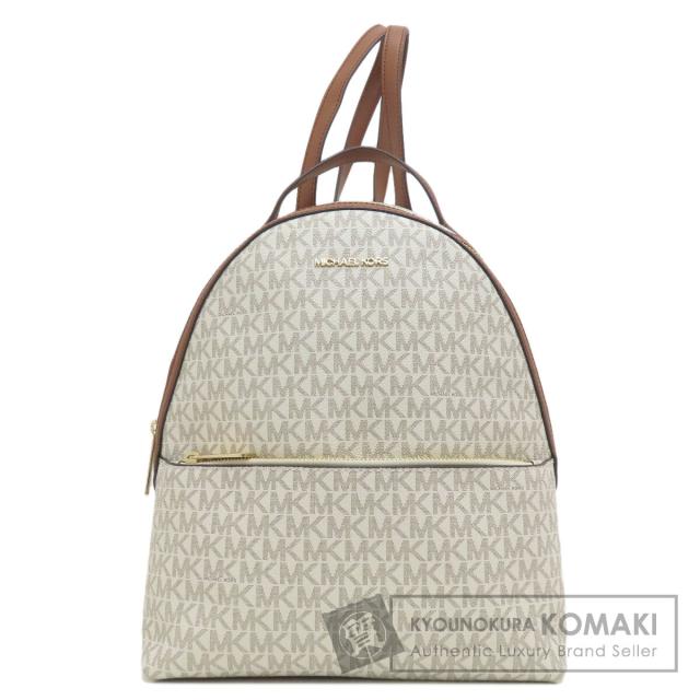 マイケルコース Michael Kors  MKシグネチャー  リュック・デイパック PVC レディース  中古