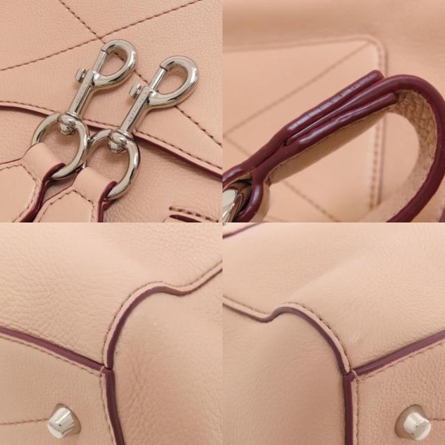 マーク・ジェイコブス MARC JACOBS 2WAY トートバッグ レザー レディース 中古_8