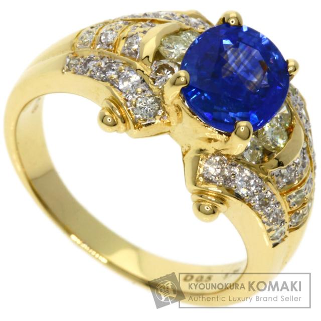 セレクトジュエリー SELECT JEWELRY  ブルーサファイア ダイヤモンド  リング・指輪 中古の通販は 107,635円