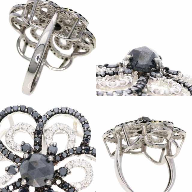 セレクトジュエリー SELECT JEWELRY ダイヤモンド ブラックダイヤモンド リング・指輪 中古