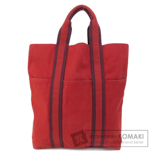 エルメス HERMES  フールトゥカバス  ハンドバッグ キャンバス レディース  中古