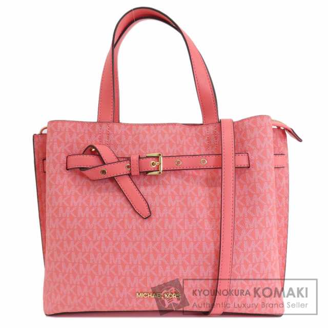 マイケルコース Michael Kors  MKシグネチャー 2WAY  トートバッグ PVC レディース  中古の通販は