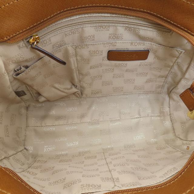 マイケルマイケルコース MICHAEL MICHAEL KORS ロゴ トートバッグ PVC レディース 中古_5