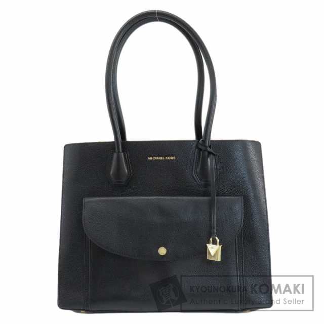 マイケルコース Michael Kors ロゴ トートバッグ レザー レディース 中古