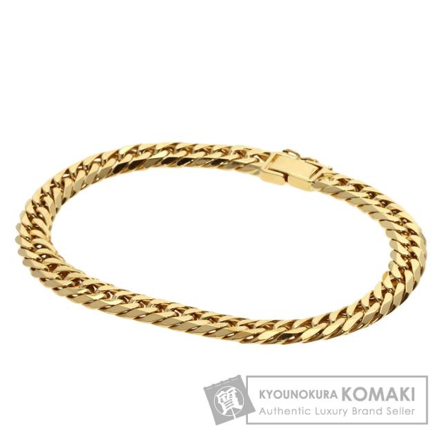 セレクトジュエリー SELECT JEWELRY  喜平 キヘイ W6面  ブレスレット K18イエローゴールド     中古の通販は