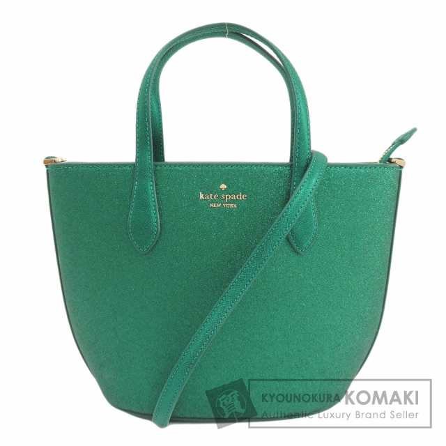 ケイトスペード kate spade  ラメ 2WAY  ハンドバッグ PVC レディース  中古の通販は