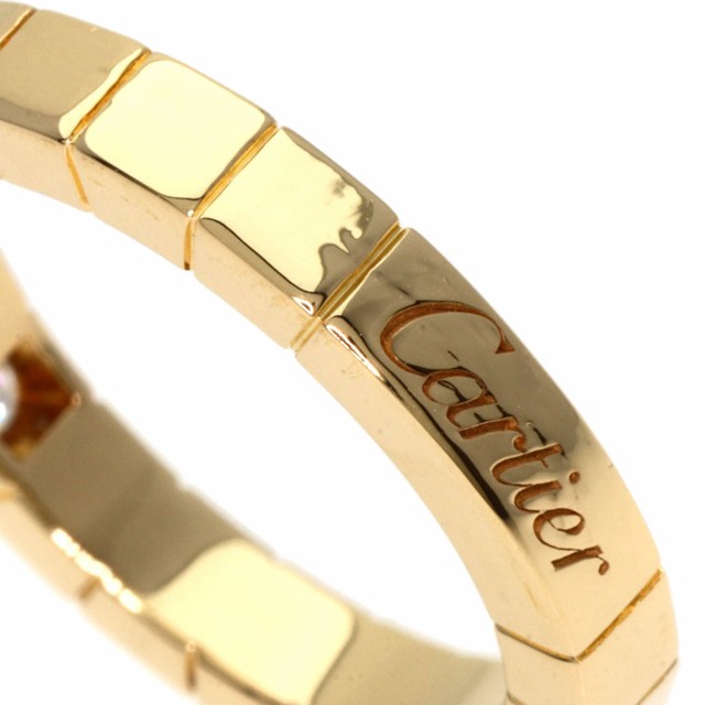 カルティエ CARTIER ラニエール 1P ダイヤモンド #49 リング・指輪 K18イエローゴールド 中古