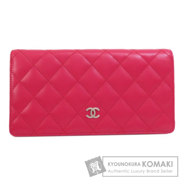 美品⭐CHANELシャネル マトラッセ ラムスキン 三つ折 長財布 シルバー金具 楽天市場】シャネル 長財布 ラムスキンの通販