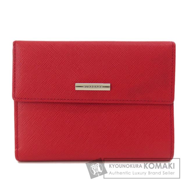 バーバリー BURBERRY ロゴ 二つ折り財布（小銭入れあり） PVC