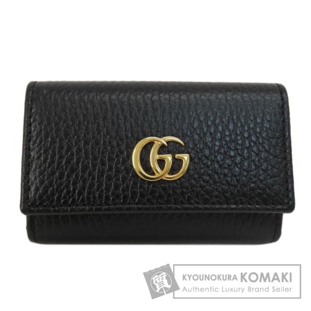 グッチ GUCCI 456118 GGマーモント キーケース レザー レディース 中古