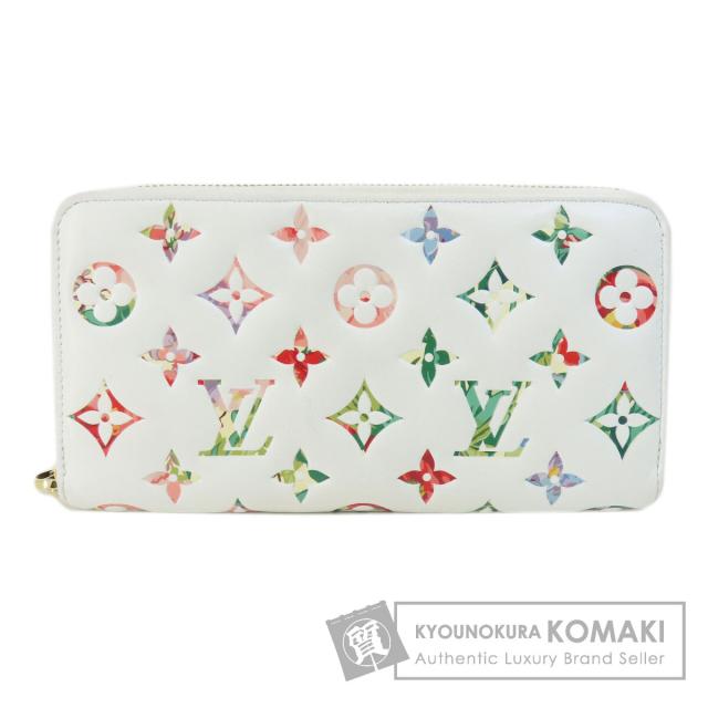 ルイヴィトン LOUIS VUITTON M81694  ジッピー・ウォレット LVガーデン  長財布（小銭入れあり） 中古の通販は
