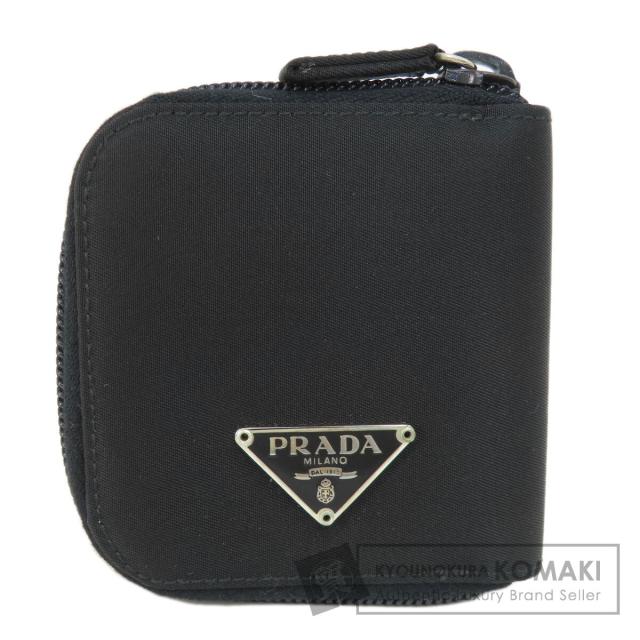 プラダ PRADA 2M0905  ロゴ金具  コインケース ナイロン素材 レディース  中古の通販は 18,396円