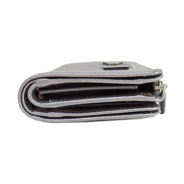プラダ PRADA ロゴ リボンモチーフ 二つ折り財布（小銭入れあり